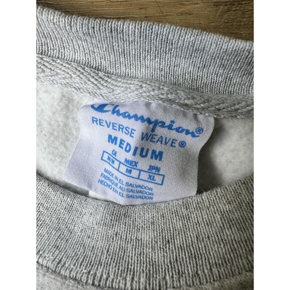 Vintage Champion Reverse Weave Unisex Medium Crew Neck Sweatshirt HARVARD - Picture 2 of 5